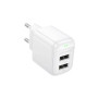 Зарядний пристрій BOROFONE BAS41A 2xUSB white (6941991113741)
