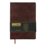 Книга записна Buromax Bellagio 96 аркушів А5 у клітинку коричневий (BM.295118-19) Книга записна Buromax Bellagio 96 аркушів А5 у клітинку коричневий (BM.295118-19)
