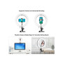 Набір блогера Puluz Ring USB LED lamp PKT3126B 10.2" + зажим (PKT3126B) Набір блогера Puluz Ring USB LED lamp PKT3126B 10.2" + зажим (PKT3126B)
