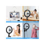 Набір блогера Puluz Ring USB LED lamp PKT3126B 10.2" + зажим (PKT3126B) Набір блогера Puluz Ring USB LED lamp PKT3126B 10.2" + зажим (PKT3126B)