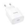 Зарядний пристрій HOCO C76A Pro Majestic USB-C PD30W White (6942007616300) Зарядний пристрій HOCO C76A Pro Majestic USB-C PD30W White (6942007616300)