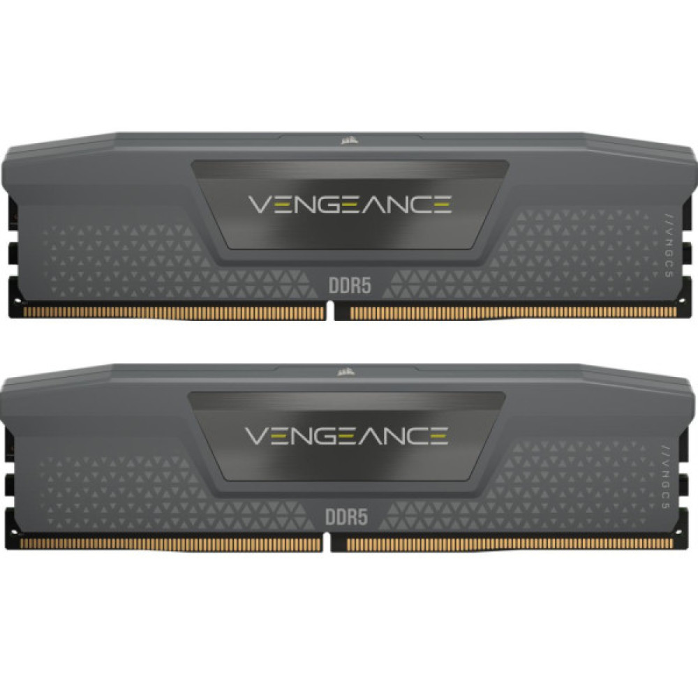Модуль пам'яті для комп'ютера DDR5 32GB (2x16GB) 6400 MHz Vengeance Grey Corsair (CMK32GX5M2B6400Z32)