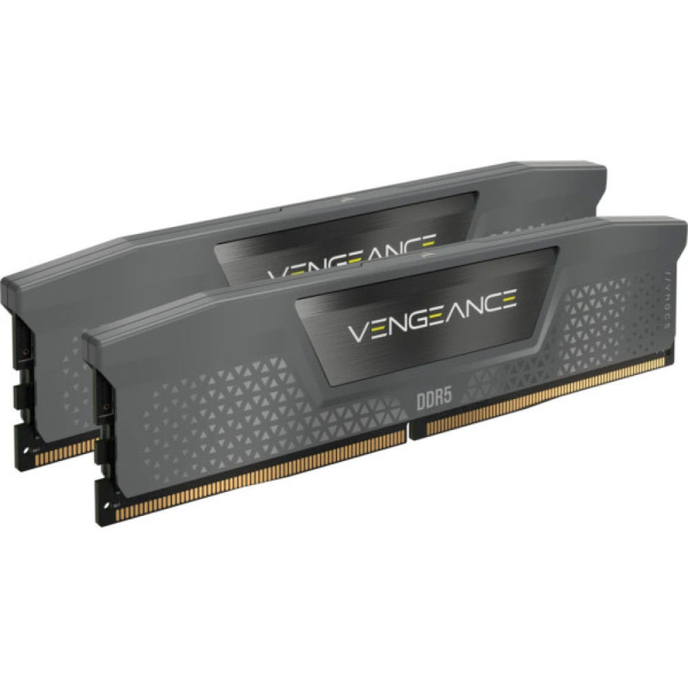 Модуль пам'яті для комп'ютера DDR5 32GB (2x16GB) 6400 MHz Vengeance Grey Corsair (CMK32GX5M2B6400Z32)