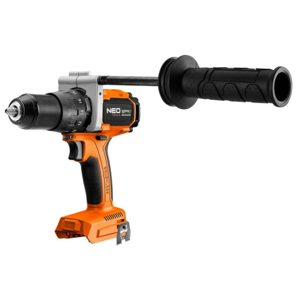 Шурупокрут-дриль акумуляторний Neo Tools Energy+ 18В 100Нм 0-480·0-1900об/хв 1.56кг без АКБ та ЗП