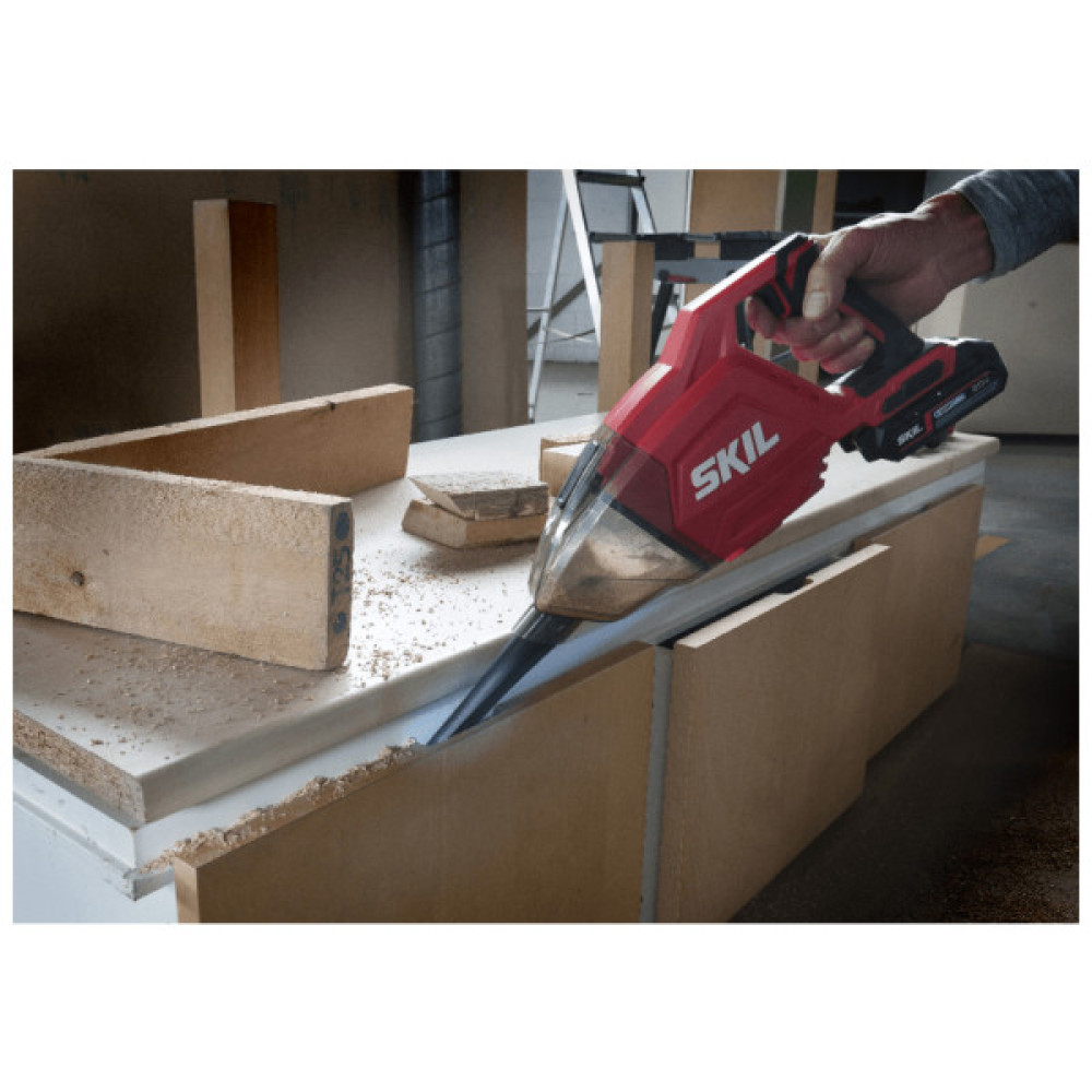 Пилосос будівельний Skil 3158 CA Li-Ion 20V (Без АКБ та ЗП) (VA1E3158CA)