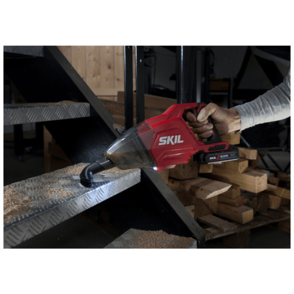 Пилосос будівельний Skil 3158 CA Li-Ion 20V (Без АКБ та ЗП) (VA1E3158CA)