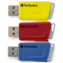 USB флеш накопичувач Verbatim 3x16GB Store 'n' Click Red/Blue/Yellow USB 3.2 (49306) USB флеш накопичувач Verbatim 3x16GB Store 'n' Click Red/Blue/Yellow USB 3.2 (49306)