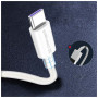 Дата кабель USB 2.0 AM to USB-C 1.0m 5A white ColorWay (CW-CBUC019-WH) Дата кабель USB 2.0 AM to USB-C 1.0m 5A white ColorWay (CW-CBUC019-WH)