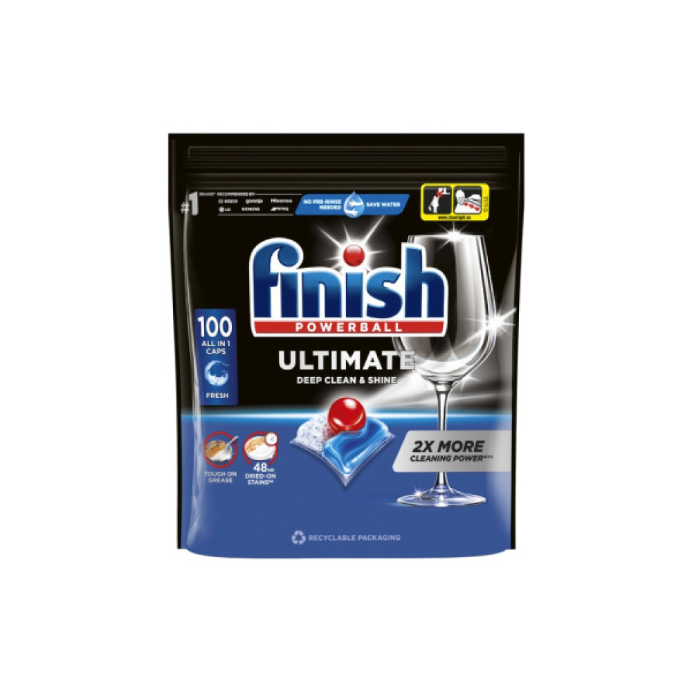 Таблетки для посудомийних машин Finish Ultimate All in 1 100 шт. (5908252012091)