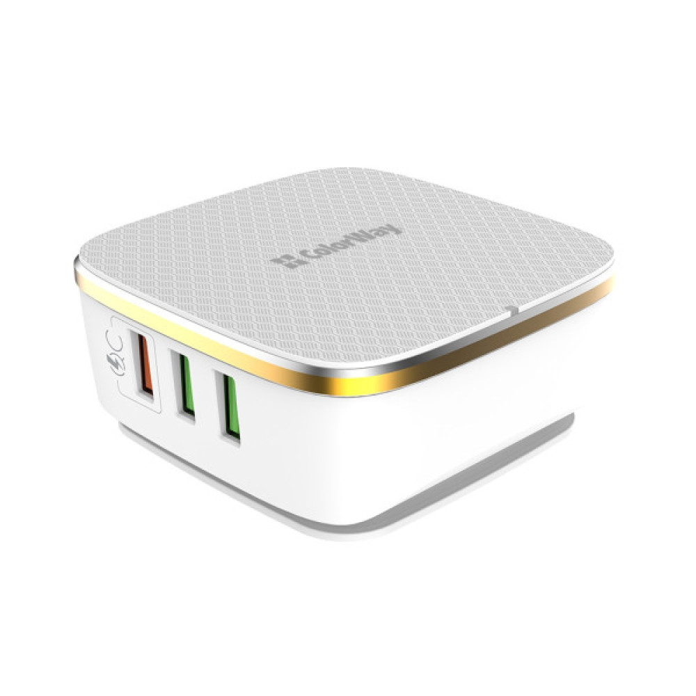 Зарядний пристрій ColorWay 6USB (1QC3.0 + 5 AUTO ID) 7A (35W) white (CW-CHS019Q-WT)