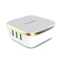 Зарядний пристрій ColorWay 6USB (1QC3.0 + 5 AUTO ID) 7A (35W) white (CW-CHS019Q-WT)
