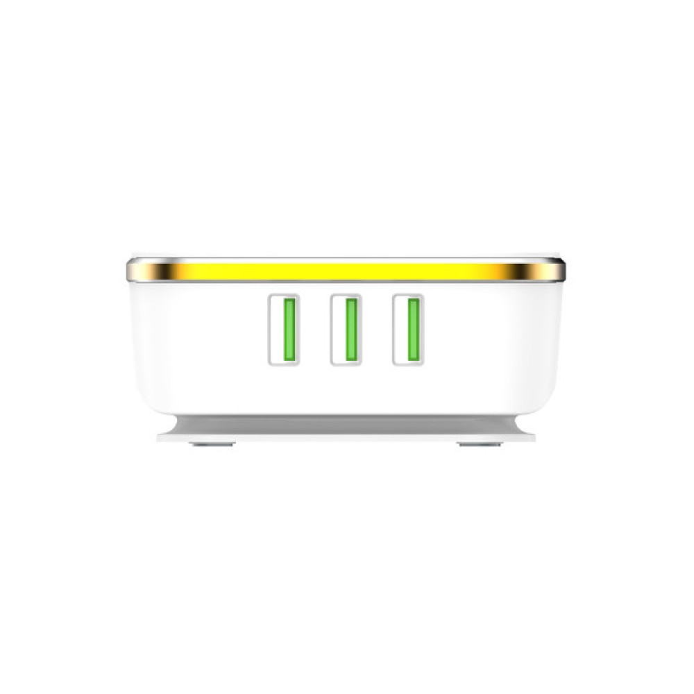 Зарядний пристрій ColorWay 6USB (1QC3.0 + 5 AUTO ID) 7A (35W) white (CW-CHS019Q-WT)