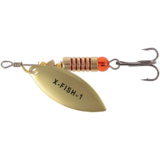 Блешня X-Fish Rampage 5.5g 1 Gold (1917.05.93)