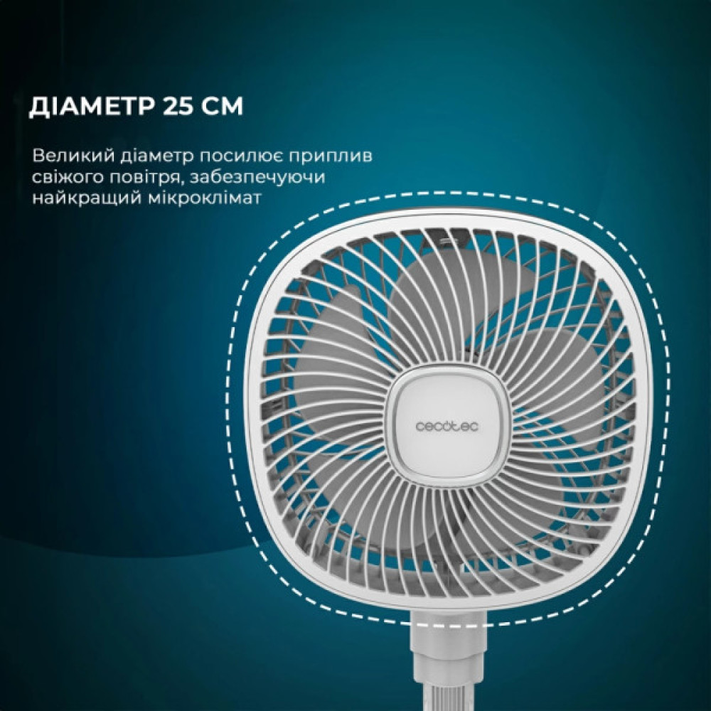 Вентилятор Cecotec EnergySilence 1000 FoldAir Portable (CCTC-08361)