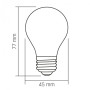 Лампочка Videx Filament 4W E27 3000K Porcelain dimmable (VL-DG45MO) Лампочка Videx Filament 4W E27 3000K Porcelain dimmable (VL-DG45MO)