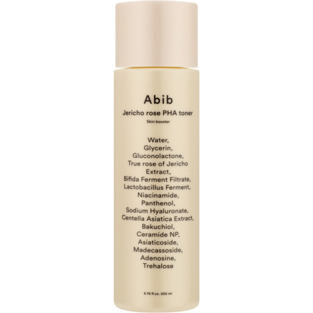 Тонік для обличчя Abib Jericho Rose Pha Toner Skin Booster Зволожувальний 200 мл (8809968201366)