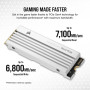 Накопичувач SSD M.2 2280 1TB MP600PRO LPX Corsair (CSSD-F1000GBMP600PLPW) Накопичувач SSD M.2 2280 1TB MP600PRO LPX Corsair (CSSD-F1000GBMP600PLPW)