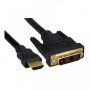 Кабель мультимедійний HDMI M to DVI M 3.0m 18+1pin Cablexpert (CC-HDMI-DVI-10) Кабель мультимедійний HDMI M to DVI M 3.0m 18+1pin Cablexpert (CC-HDMI-DVI-10)