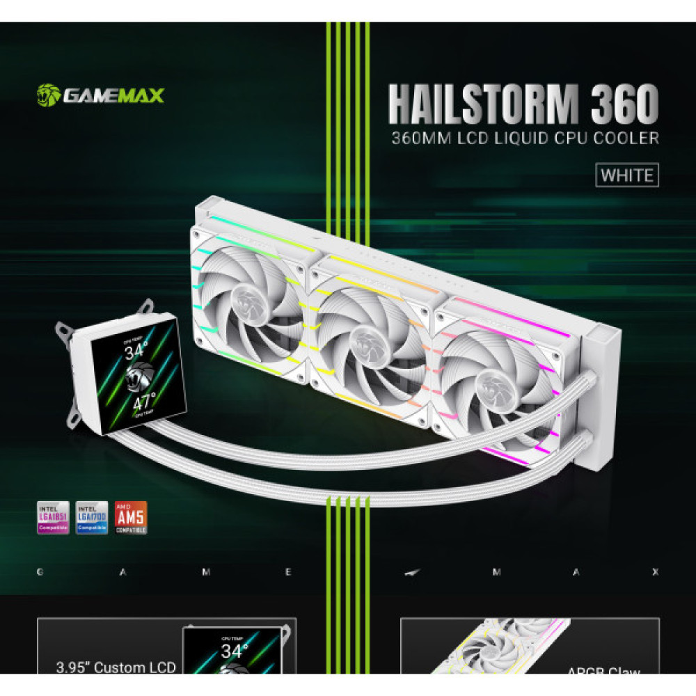 GAMEMAX HAILSTORM 360 WH