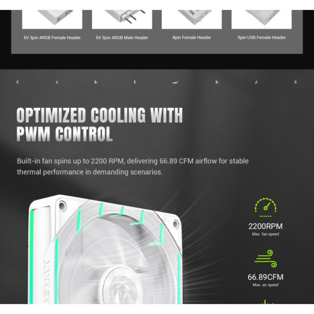 GAMEMAX HAILSTORM 360 WH