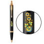 Ручка кулькова Parker IM 17 UKRAINE Black GT BP Квіти (22032_T1050u) Ручка кулькова Parker IM 17 UKRAINE Black GT BP Квіти (22032_T1050u)