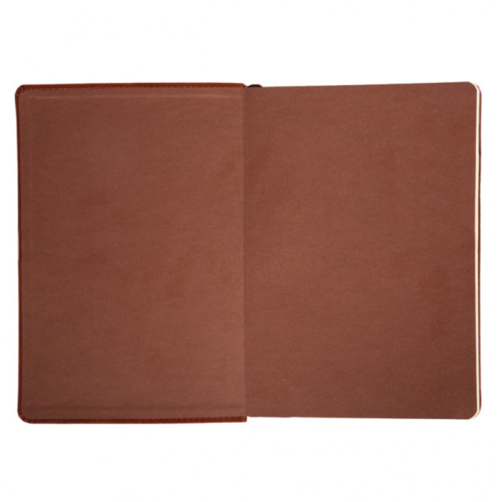 Тижневик Leo planner А5 датований 2026 "Case", інтегральний, коричневий, 368 сторінок (252659)