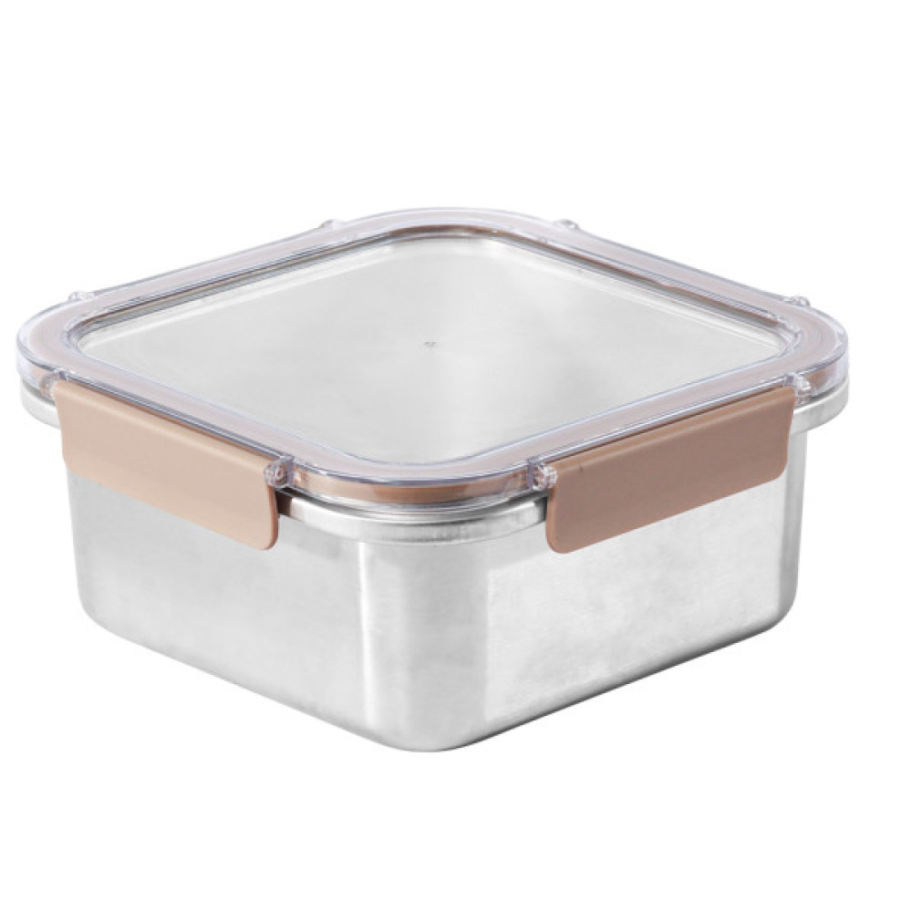 Харчовий контейнер Ringel Meyer квадратний нержавіюча сталь 1800 мл (RG-9101/1800)