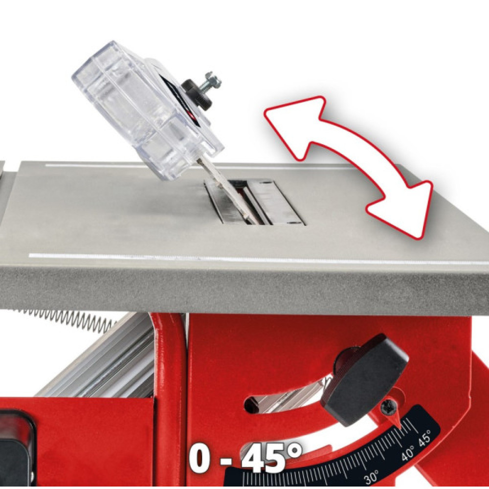 Пила дискова Einhell TC-TS 8 I 500-800Вт 200мм 505х373мм 10.5кг