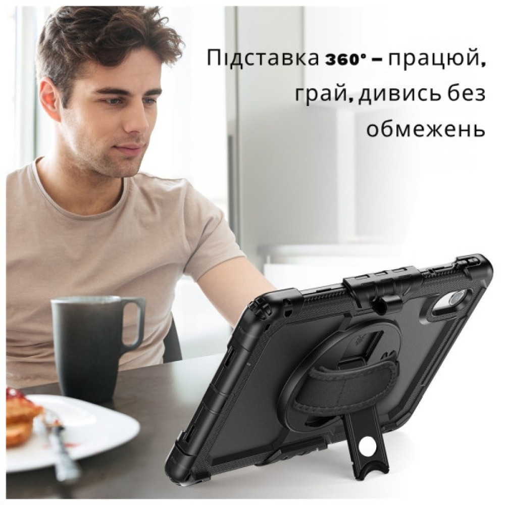 Чохол до планшета BeCover FortTab Lenovo Tab M11 TB-TB330/Xiaoxin Pad 11" 2024 Black (714719)