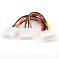 Кабель живлення Molex to 2xMolex 0.15m Cablexpert (CC-PSU-1)
