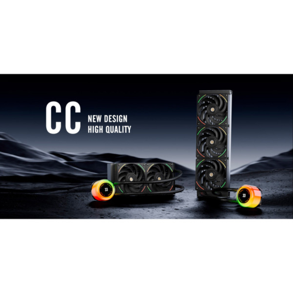 Система рідинного охолодження 1stPlayer CC-360-BK