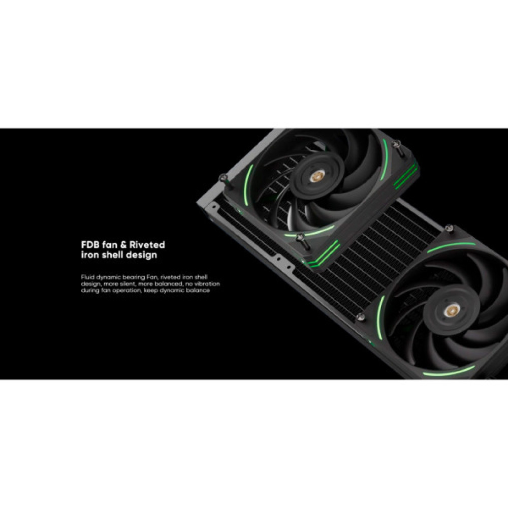 Система рідинного охолодження 1stPlayer CC-360-BK