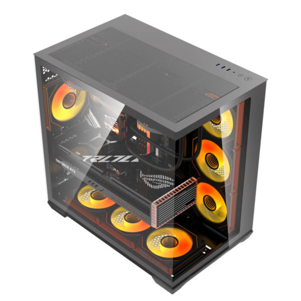 Корпус для ПК DARKFLASH C280 BLACK