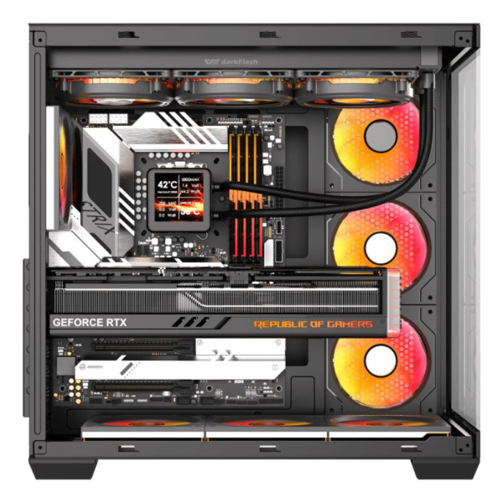 Корпус для ПК DARKFLASH C280 BLACK