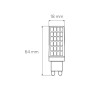 Лампочка Eurolamp LED G9 6W 600Lm 3000K (LED-G9-0630(220)) Лампочка Eurolamp LED G9 6W 600Lm 3000K (LED-G9-0630(220))