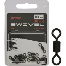 Вертлюг Brain Swivel No.3 18mm diam 3.7mm (10 шт/уп) SGCA-8008-3 (1858.24.73)