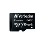 Карта пам'яті Verbatim 64GB microSDHC Class 10 (44084) Карта пам'яті Verbatim 64GB microSDHC Class 10 (44084)