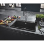 Змішувач для кухні Grohe Essence, довж.виливу - 240мм, поворотний/гнучкий, 1важіль, супер сталь
