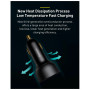 Зарядний пристрій Baseus Superme Digital Display PPS Dual Quick Charger Car Charger black (TZCCZX-01) Зарядний пристрій Baseus Superme Digital Display PPS Dual Quick Charger Car Charger black (TZCCZX-01)