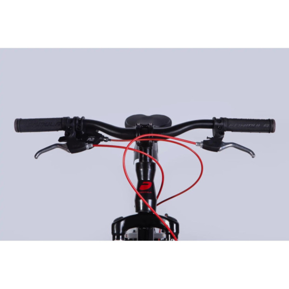 Велосипед Formula 24" ACID DD FR рама-11" AL 2026 чорний з червоним (OPS-FR-24-439)