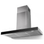 Витяжка Faber купольні, 90см, 1186м.куб/год, Stilo Glass Smart X/V A90, нерж