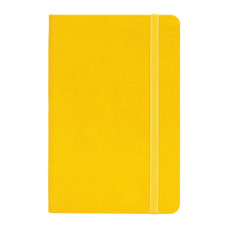 Книга записна Optima Square А5 128 аркушів клітинка жовтий (O27100-05)