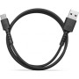 Дата кабель USB 2.0 AM to USB-C 1.0m Soft black Pixus (4897058530919) Дата кабель USB 2.0 AM to USB-C 1.0m Soft black Pixus (4897058530919)