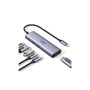 Концентратор Ugreen USB-C to HDMI + 2xUSB 3.2 + 2xUSB-C 3.2 + PD CM511 gray (35999) Концентратор Ugreen USB-C to HDMI + 2xUSB 3.2 + 2xUSB-C 3.2 + PD CM511 gray (35999)