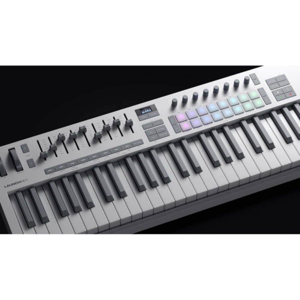 MIDI-клавіатура Novation Launchkey 49 MK4 White Edition (301235)