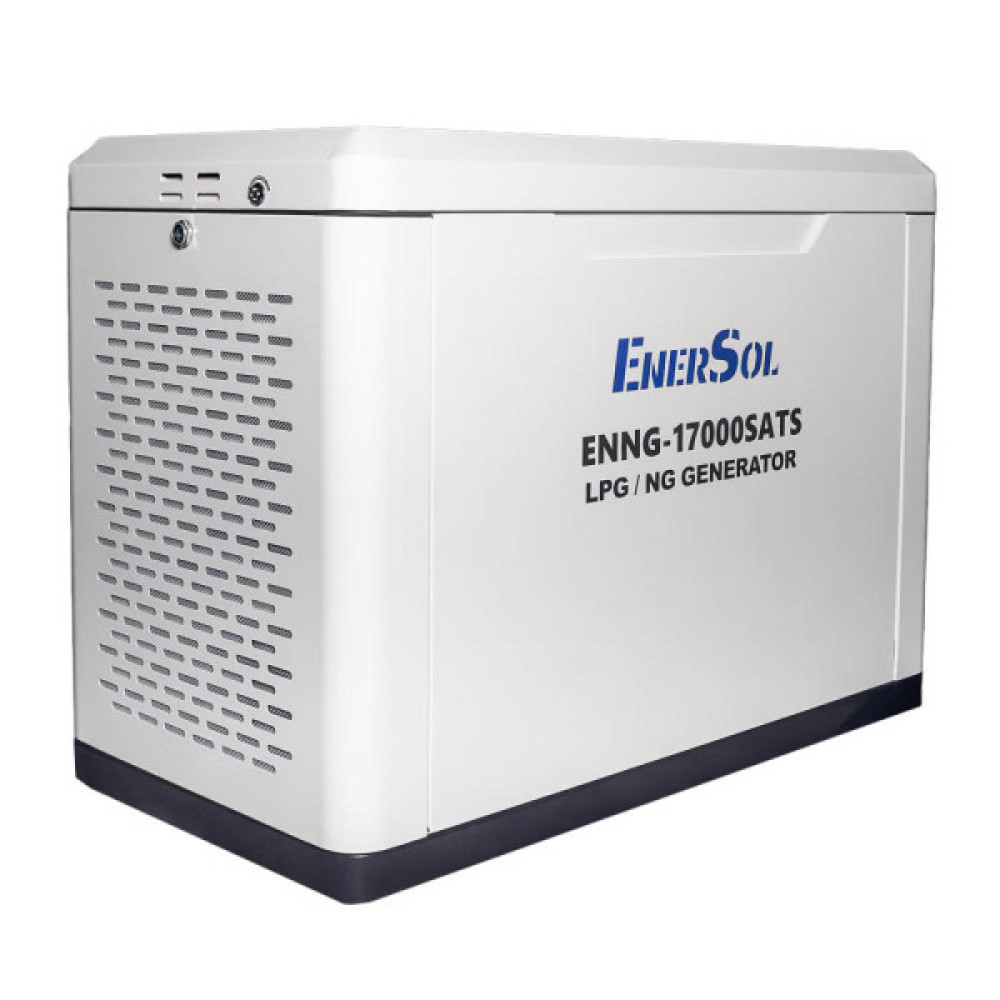 Генератор газовий EnerSol ENNG-17000SATS, 230В, 15.0-17.0кВт, електростартер, 345.0кг