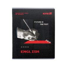 Зошит Kite предметний Techno 48 аркуші, лінія, английська мова (K25-240-8)