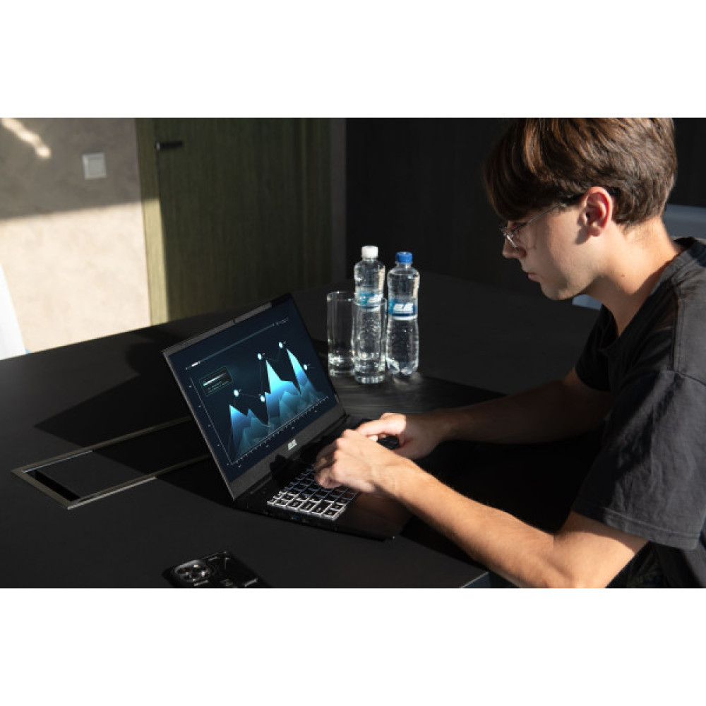 Ноутбук 2E Imaginary 15.6" FHD IPS AG, Intel i5-1335U, 8GB, F256GB, UMA, Win11PE, Чорний