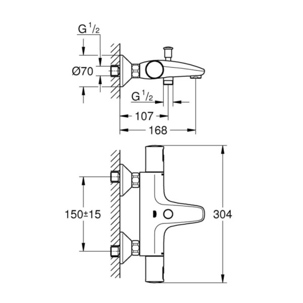 Змішувач Grohe QuickFix Precision Start (345982430)