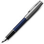 Ручка пір'яна Parker SONNET 17 Essentials Metal Blue Lacquer CT FP F (83 711) Ручка пір'яна Parker SONNET 17 Essentials Metal Blue Lacquer CT FP F (83 711)
